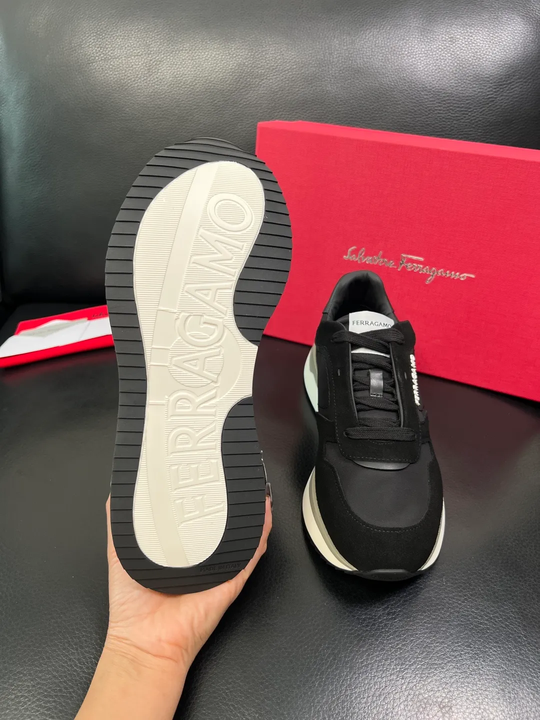 Men's shoes 💰780 Ferragamo High quality top handicrafts Ferragamo counters sell original factory configuration at the same time, imported original cowhide from Italy, imported water-dyed cow lining, soles: original factory special original soles are super comfortable, original factory and single goods, welcome to compare at the same time at the counter, code number 39-44 (customized 38 45)